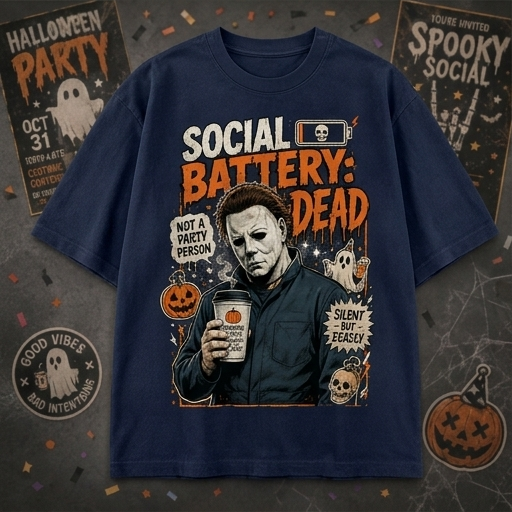 Social Battery Dead Tee