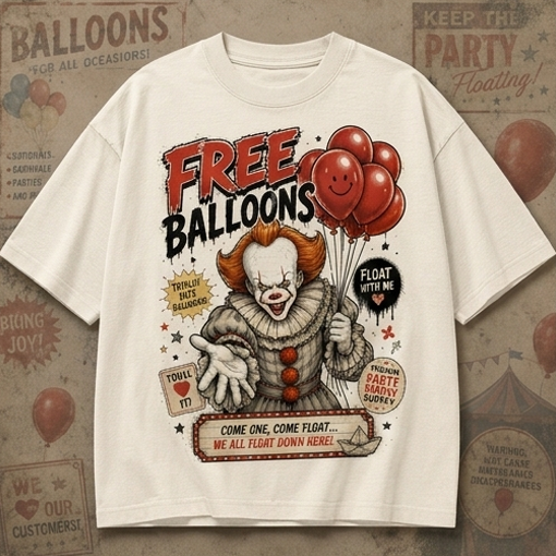 Free Balloons After Dark Tee