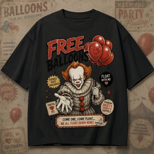 Free Balloons After Dark Tee