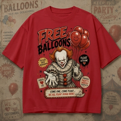 Free Balloons After Dark Tee