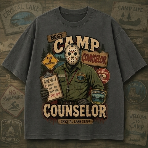Camp Counselor After Dark Tee