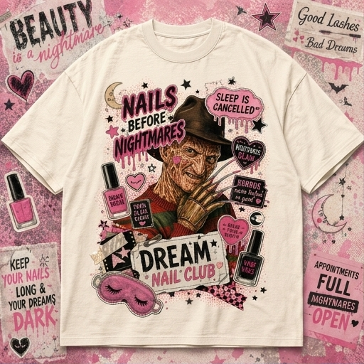 Nails & Nightmares Tee