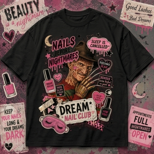 Nails & Nightmares Tee
