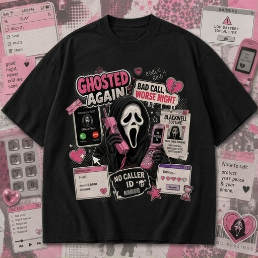 Ghosted Again Hotline Tee