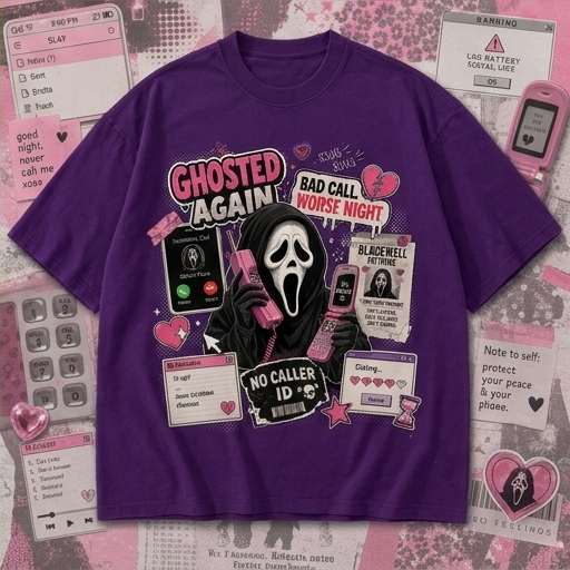 Ghosted Again Hotline Tee