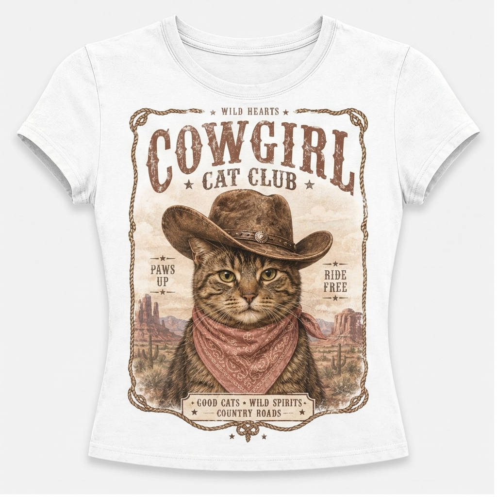 Cowgirl’s Best Friend Spaniel Tee