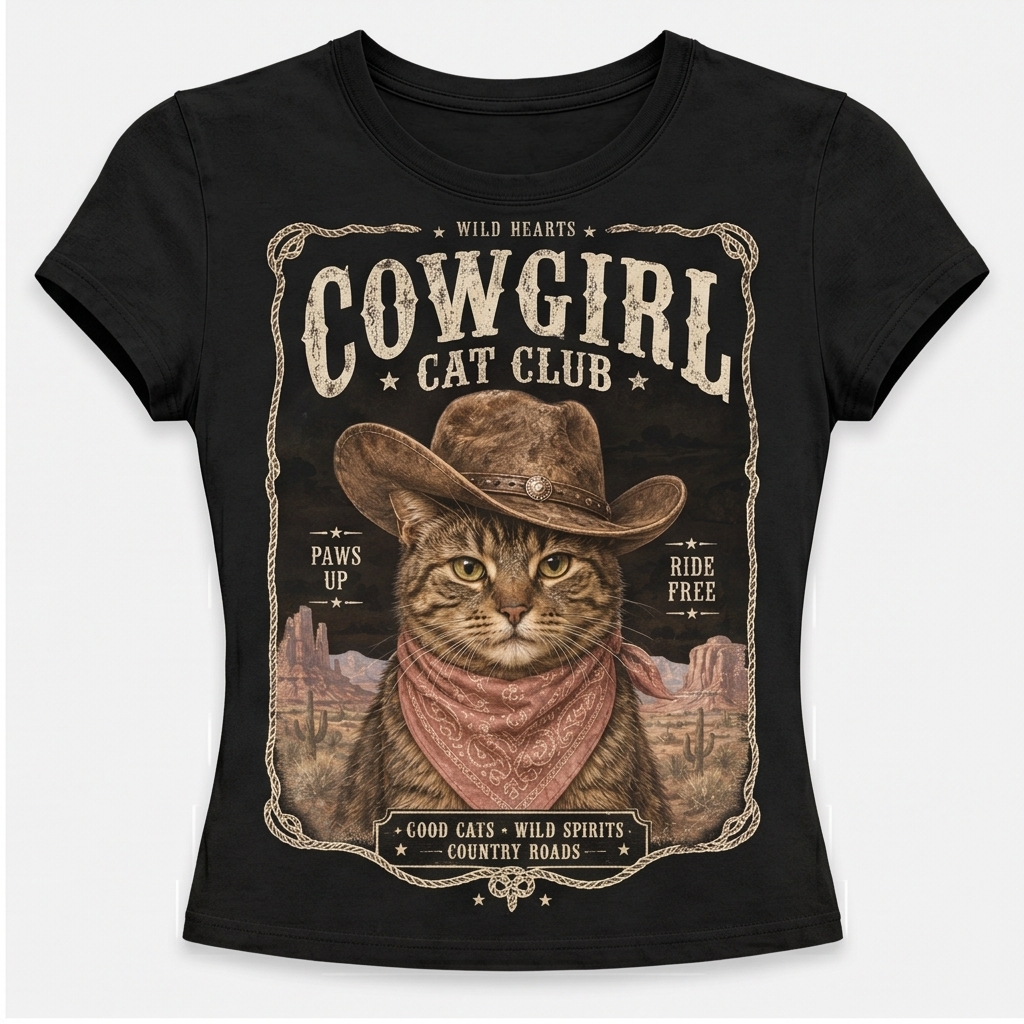 Cowgirl’s Best Friend Spaniel Tee