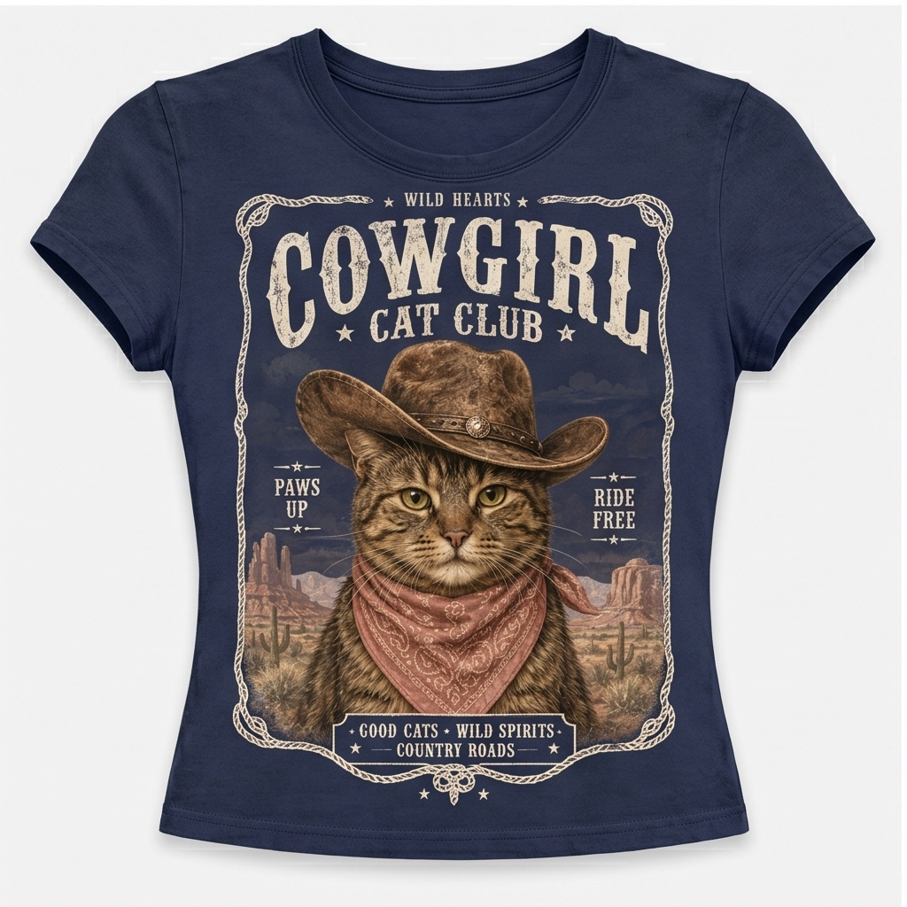 Cowgirl’s Best Friend Spaniel Tee