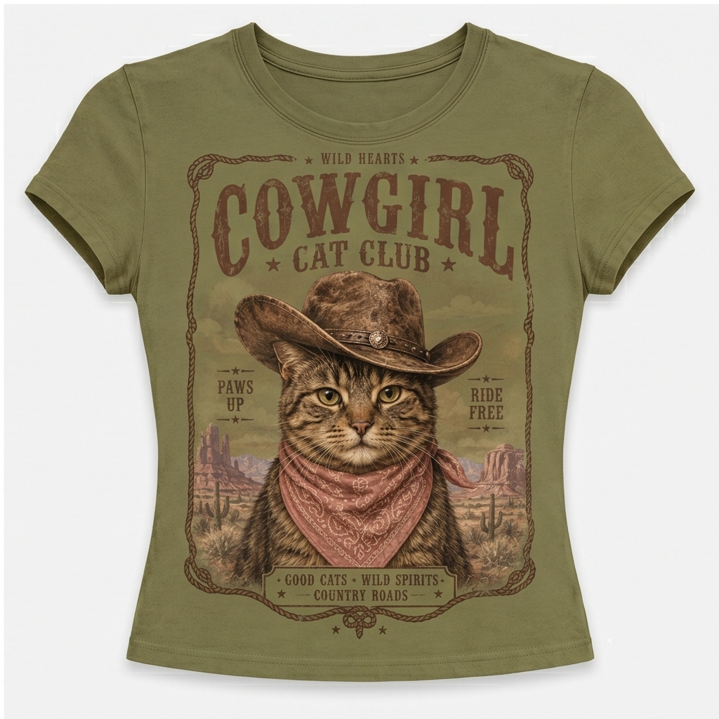 Cowgirl’s Best Friend Spaniel Tee