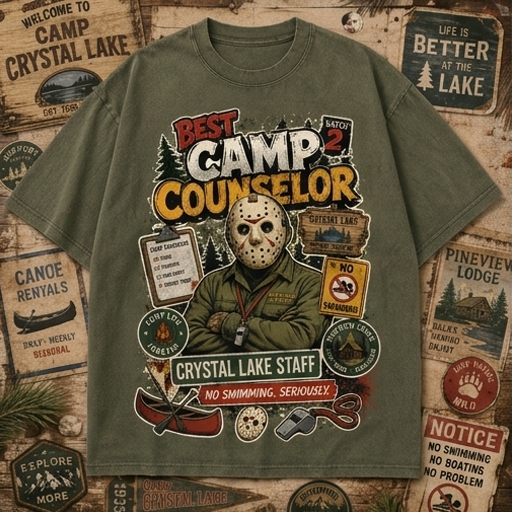 Crystal Lake Camp Counselor Tee