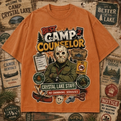 Crystal Lake Camp Counselor Tee