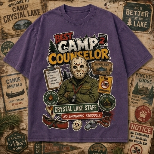 Crystal Lake Camp Counselor Tee