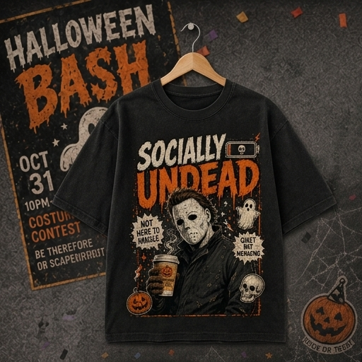 Socially Undead Tee