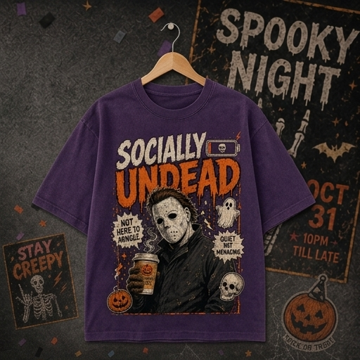 Socially Undead Tee