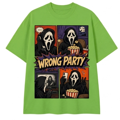 Wrong Party Slasher Tee