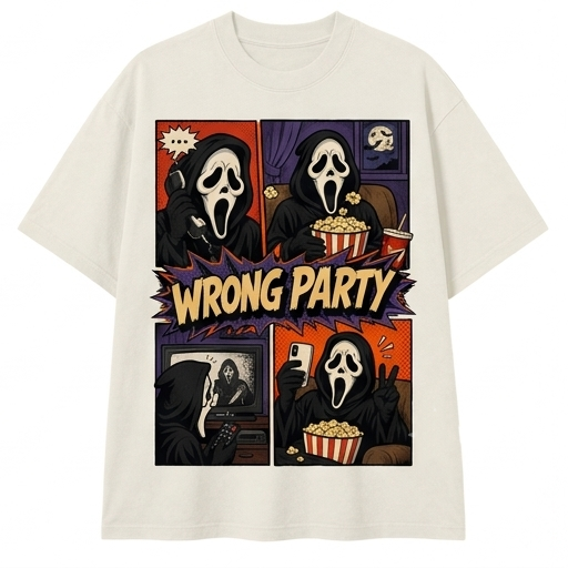 Wrong Party Slasher Tee