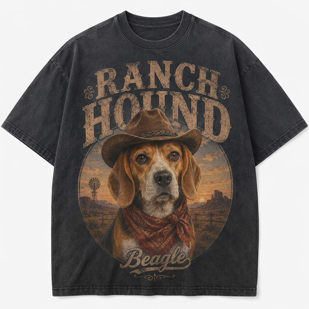 Ranch Hound Beagle Tee