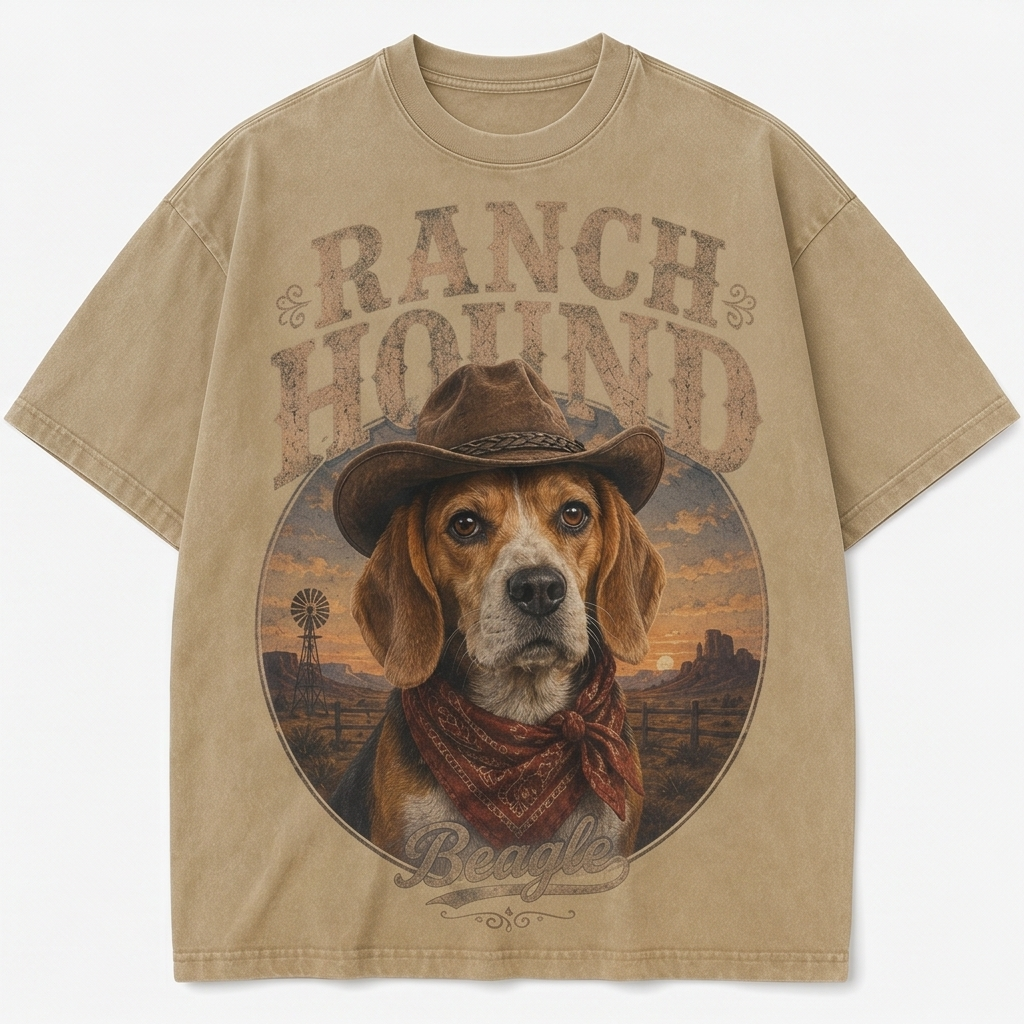 Ranch Hound Beagle Tee