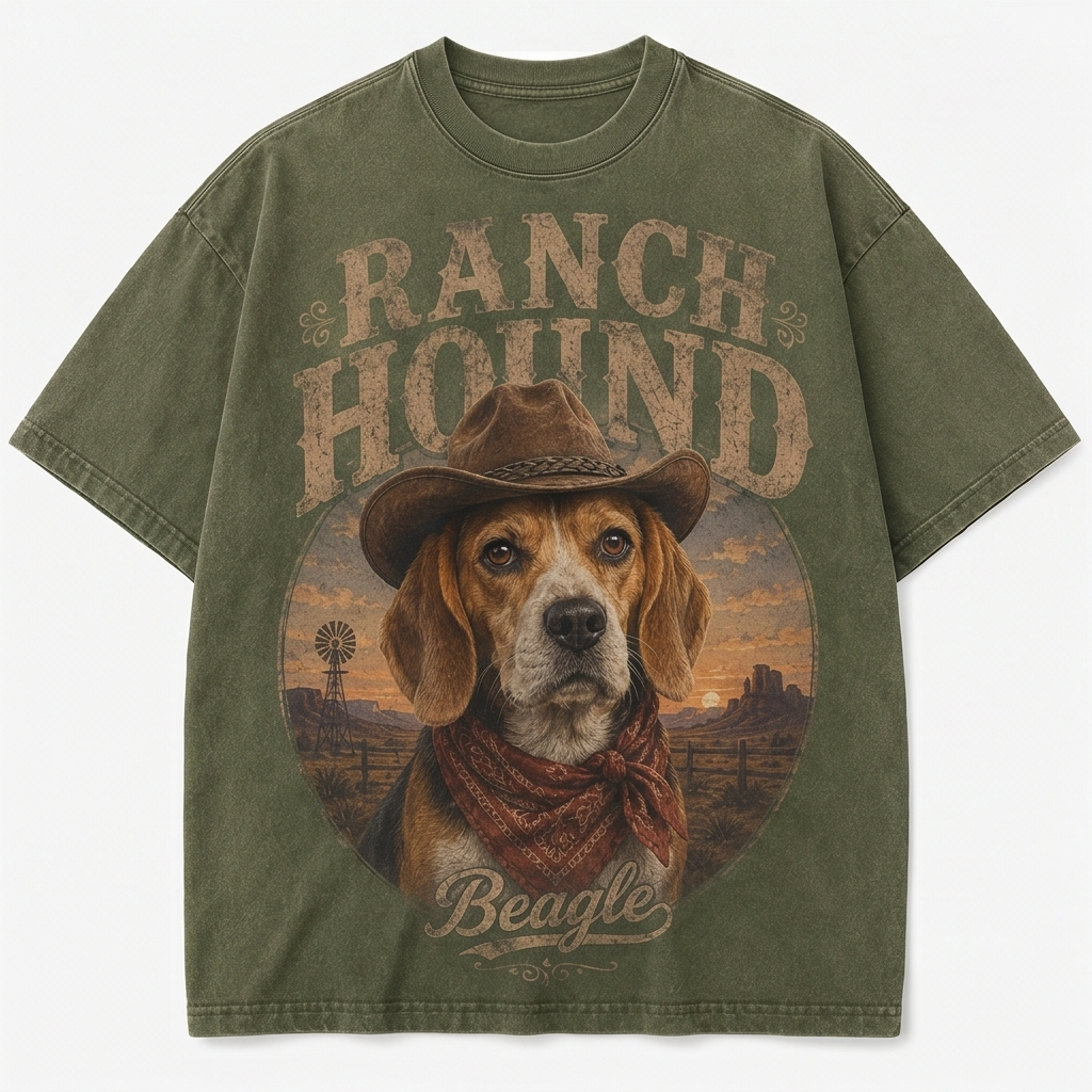 Ranch Hound Beagle Tee