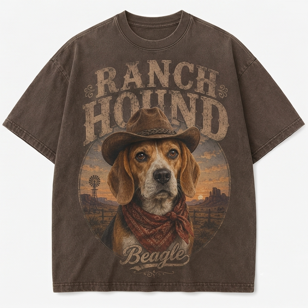 Ranch Hound Beagle Tee