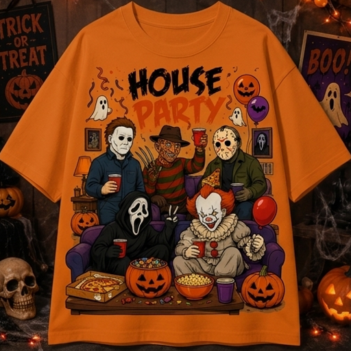 House Party of Horrors Tee