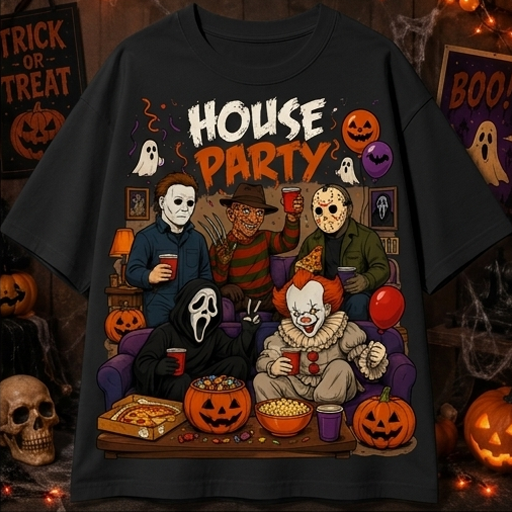 House Party of Horrors Tee