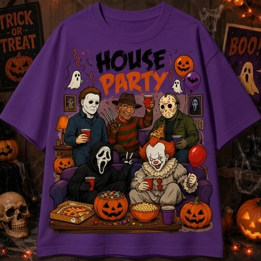 House Party of Horrors Tee