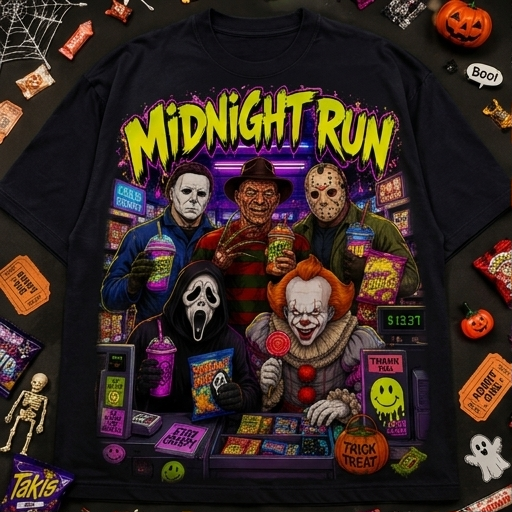 Midnight Run Slasher Crew Tee