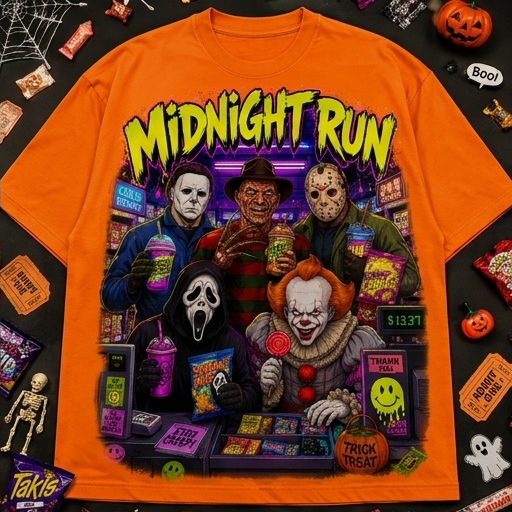 Midnight Run Slasher Crew Tee