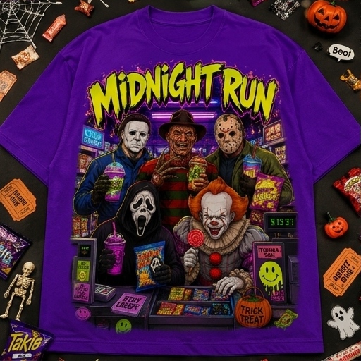 Midnight Run Slasher Crew Tee