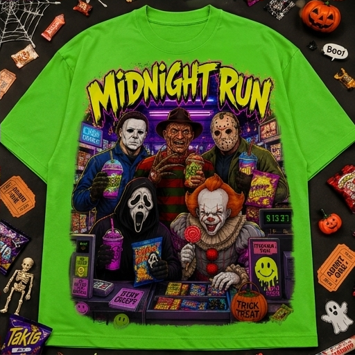 Midnight Run Slasher Crew Tee