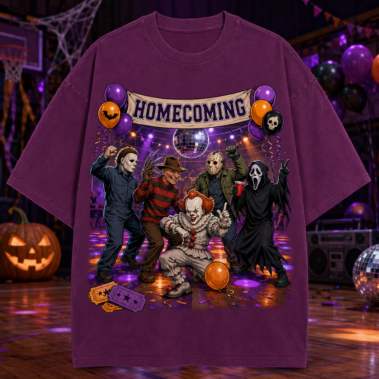 Monster Movie Marathon Tee