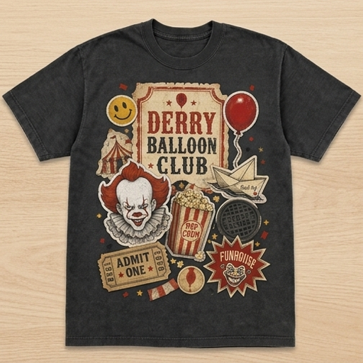 Cherry Balloon Nightmare Tee