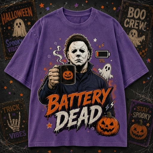 Battery Dead Boogeyman Tee