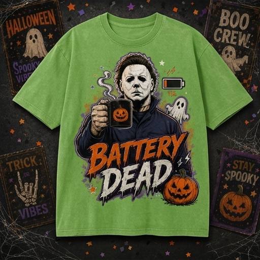Battery Dead Boogeyman Tee