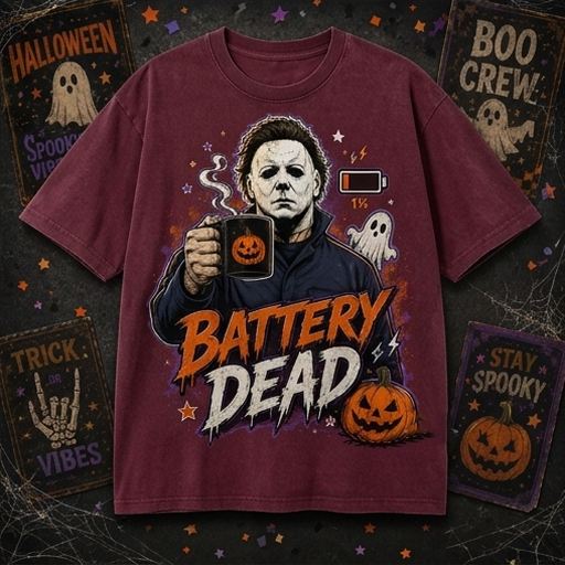 Battery Dead Boogeyman Tee
