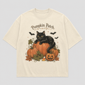 Black Cat Pumpkin Patch Tee
