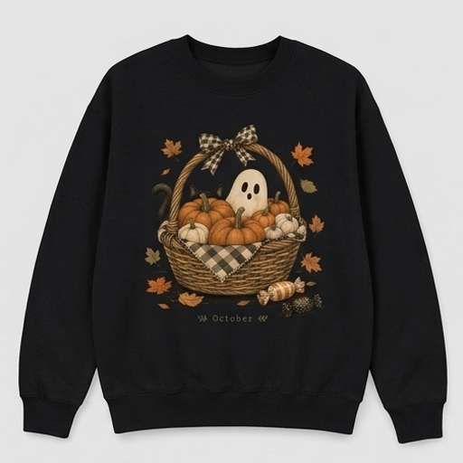 Ghost Harvest Basket Crewneck