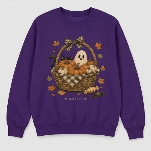 Ghost Harvest Basket Crewneck