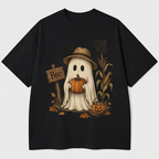 Little Ghost Pumpkin Farm Tee