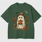 Little Ghost Pumpkin Farm Tee