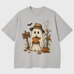 Little Ghost Pumpkin Farm Tee