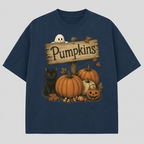 Pumpkin Market Black Cat Tee