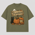 Pumpkin Market Black Cat Tee