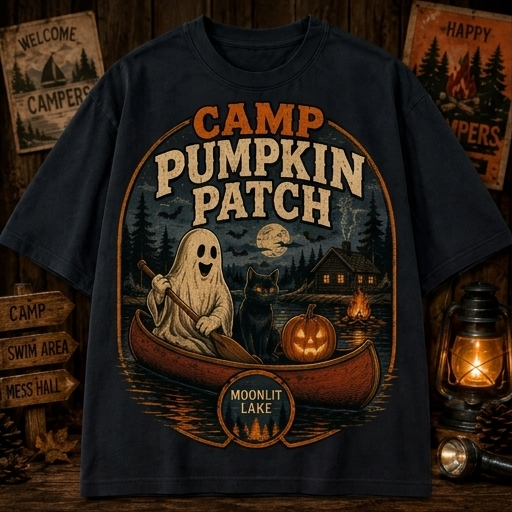 Camp Pumpkin Patch Canoe Tee