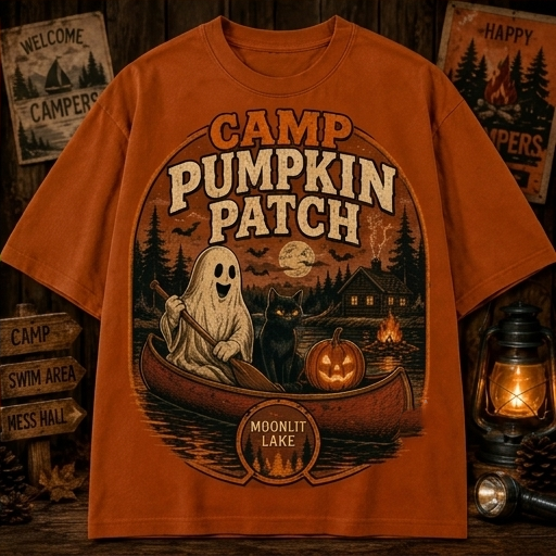 Camp Pumpkin Patch Canoe Tee