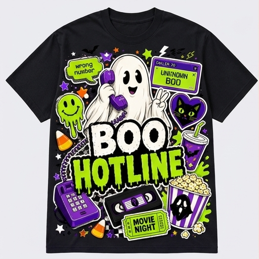 Boo Hotline Ghost Tee