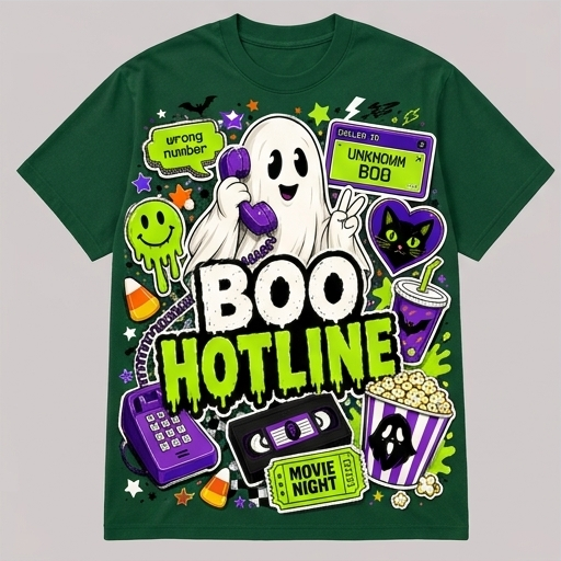 Boo Hotline Ghost Tee