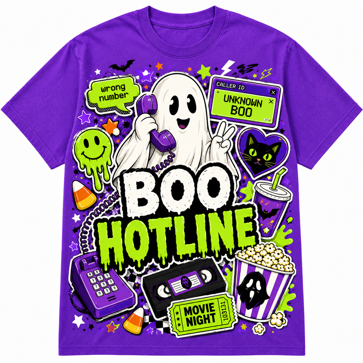 Boo Hotline Ghost Tee