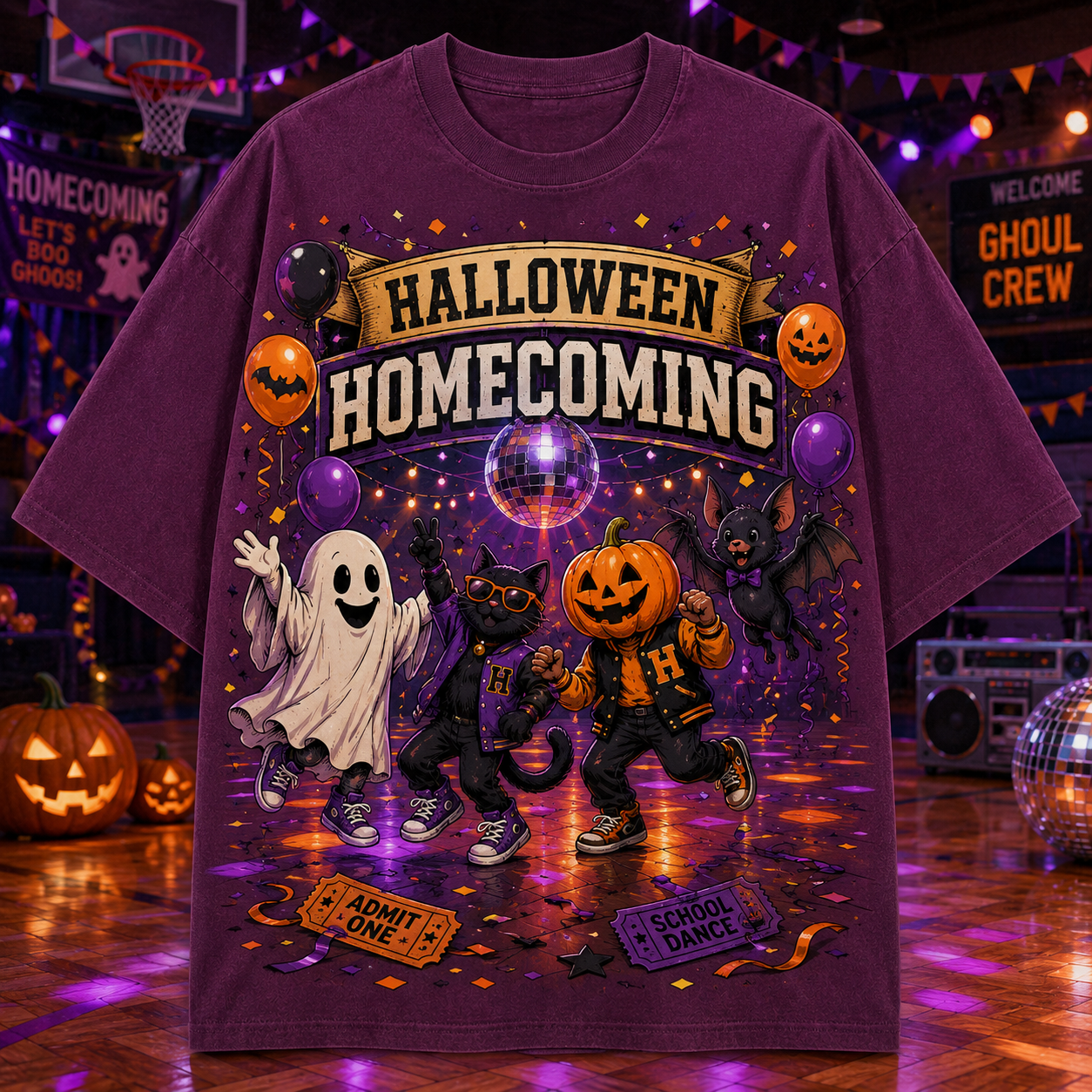 Halloween Homecoming Tee